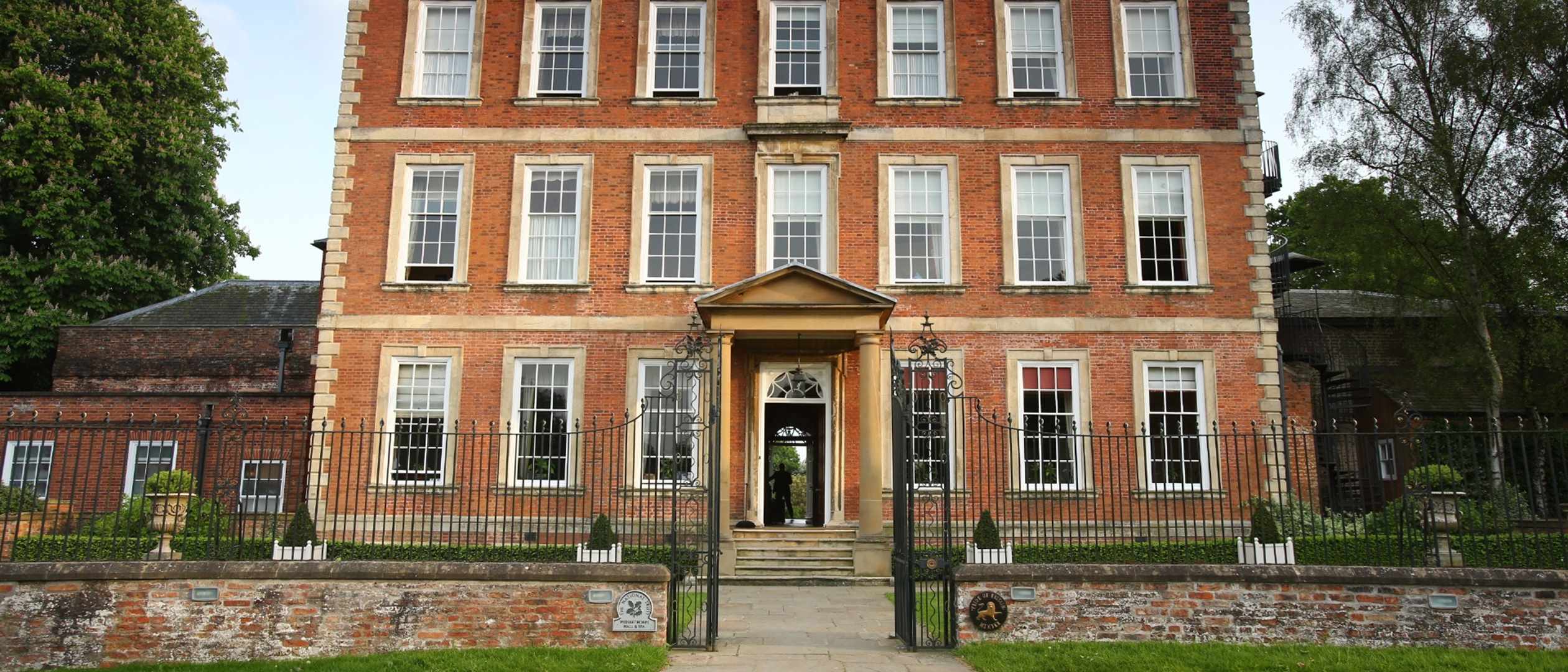 Middlethorpe Hall entrance Middlethorpe Hall entrance