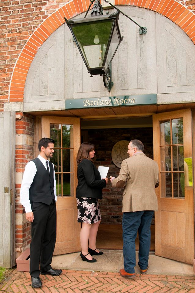 Entrance to the Barlow Meeting Room at Middlethorpe Hall
