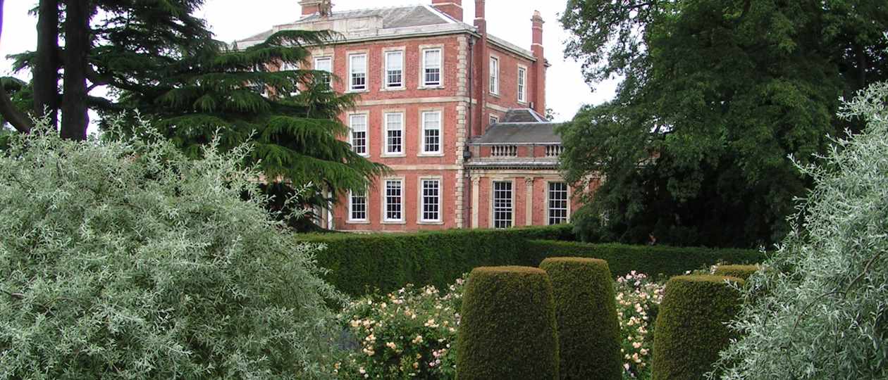 Middlethorpe Hall from the rose garden