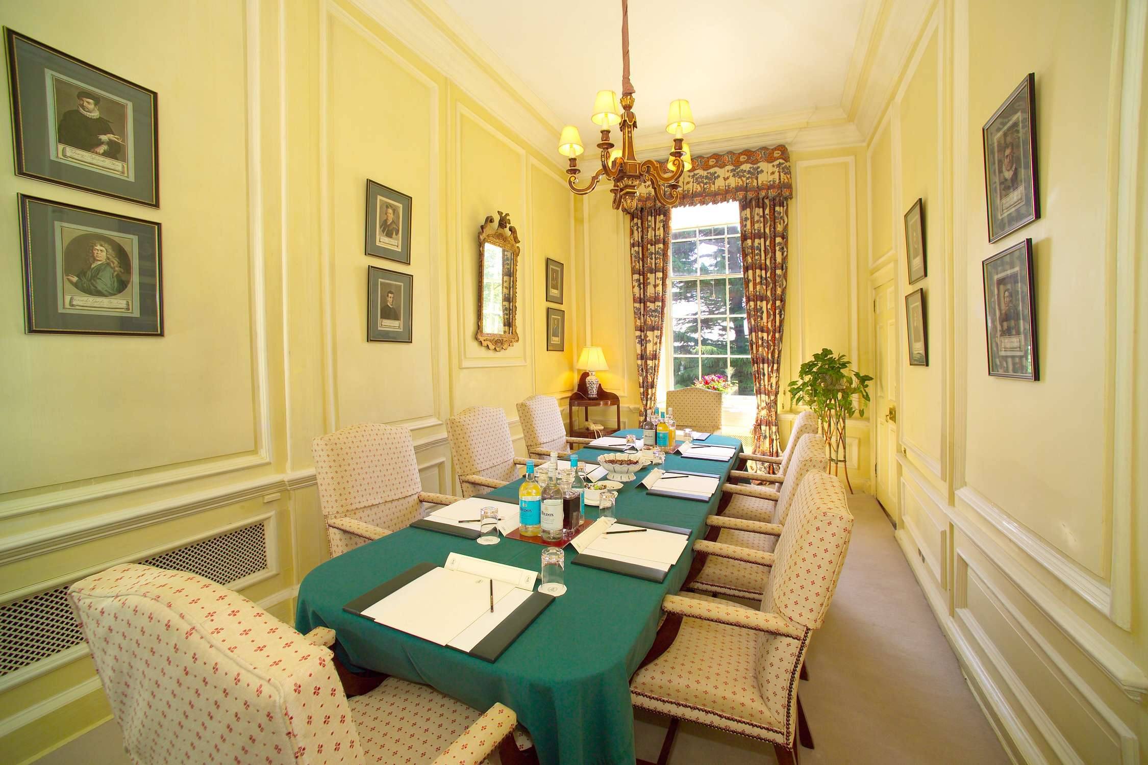 Boardroom in main house at Middlethorpe Hall