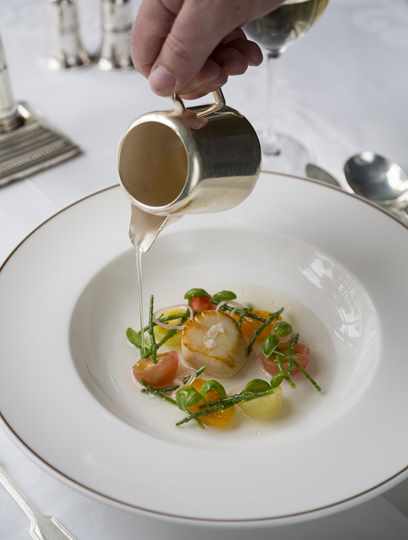 Lunch dish at Middlethorpe Hall Lunch dish at Middlethorpe Hall