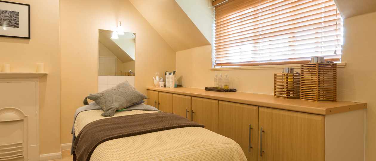 Treatment room at Middlethorpe Spa