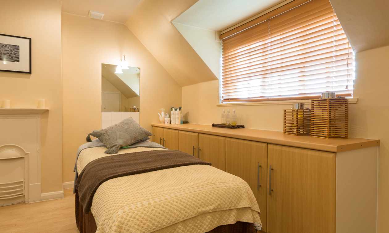 Treatment room at Middlethorpe Spa