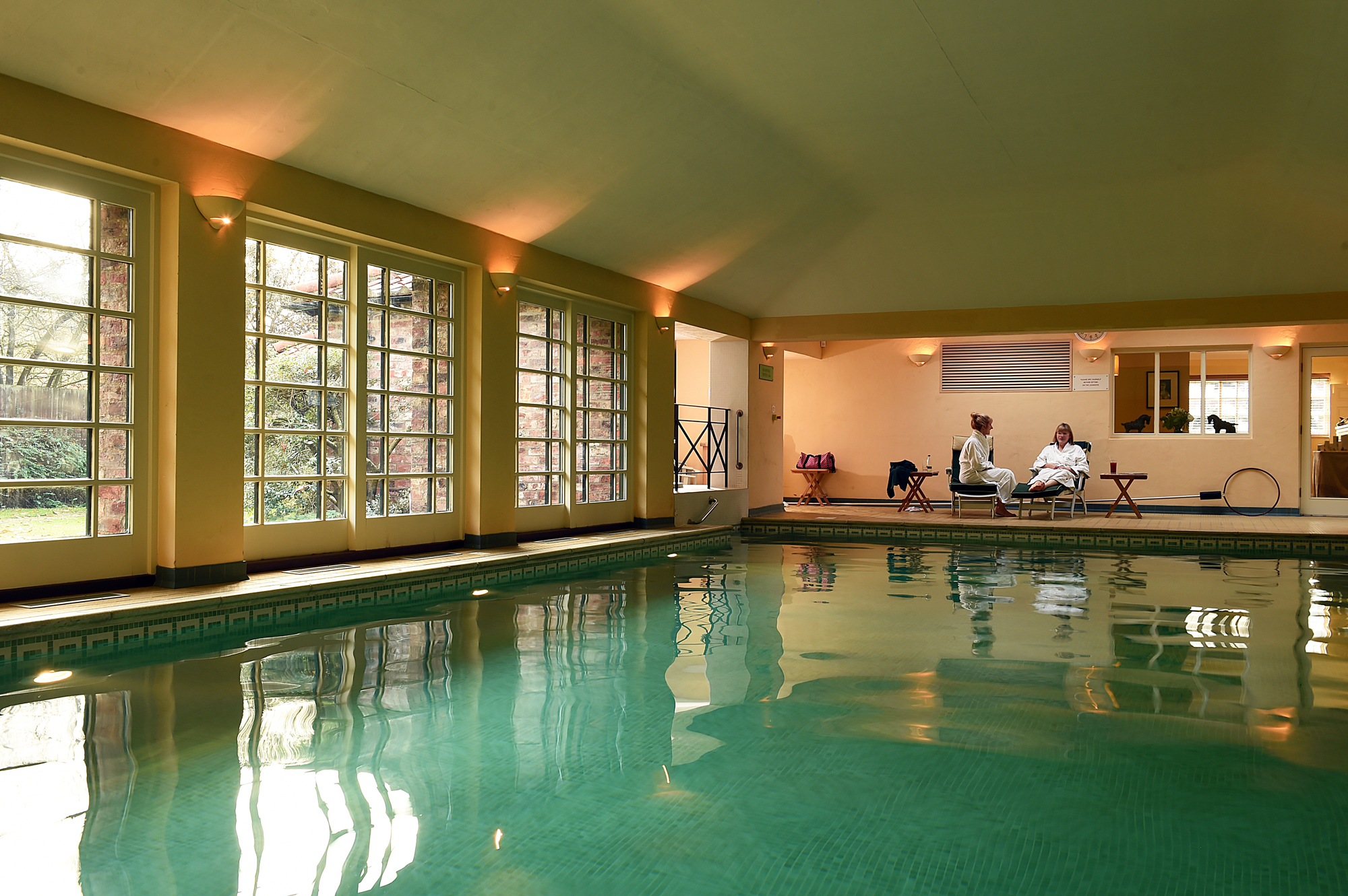 Swimming pool at Middlethorpe Spa