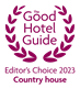 Good Hotel Guide Editor's Choice 2023 Country House