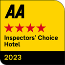 AA 4 Red Star Inspectors' Choice Hotel 2023